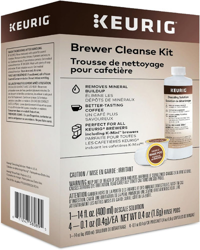 Keurig brewer cleanse kit - keurig,