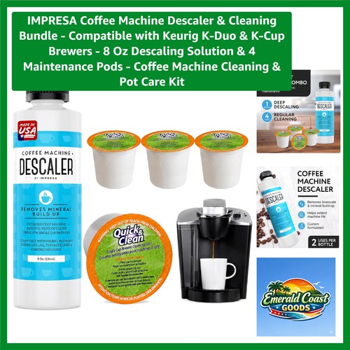 Coffee machine descaler - coffee,