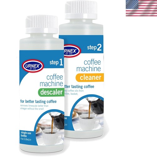 Coffee maker cleaner and - coffee,