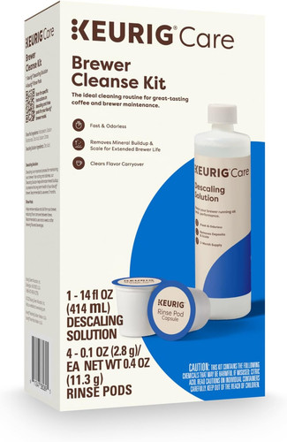Keurig brewer cleanse kit for - cleanse,